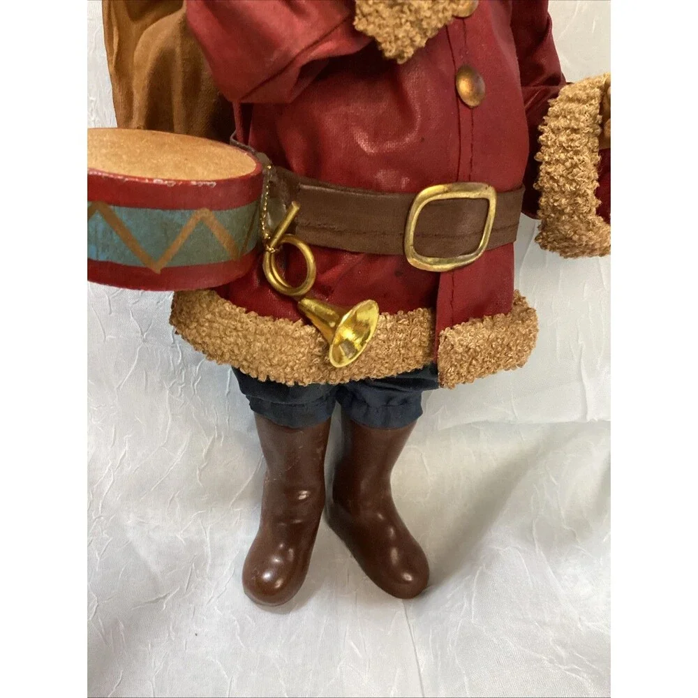 Kurt Adler Santa's World Paper Mache Santa Table Piece 10
